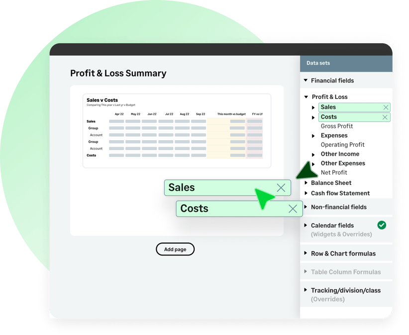 Reporting Made Easy Drag & Drop